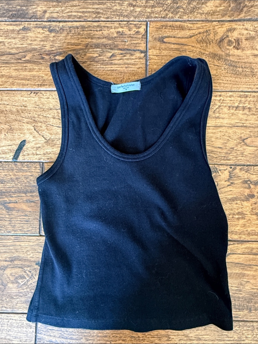 perfectwhitetee Black blondie Tank Top